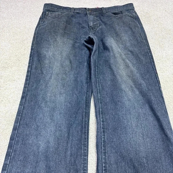 Michael Brandon Jeans Blue Straight Pockets Men’s Size 36x30 - Picture 6 of 12